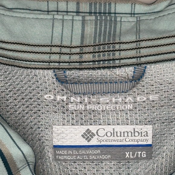 Men’s Columbia Omni shield short sleevebutton up - Picture 7 of 7